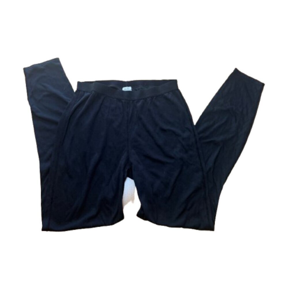 PEPPER Womens Base Layer Pants Black Size Large Ski Snowboard